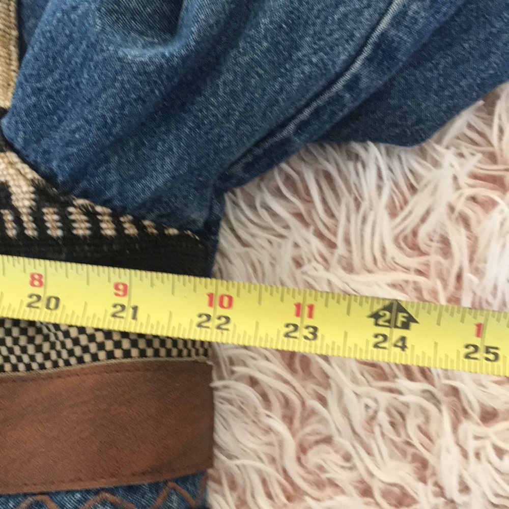 🐻VTG embellished soft denim boho jacket - Picture 12 of 16